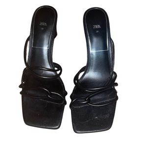 Zara sandal heels